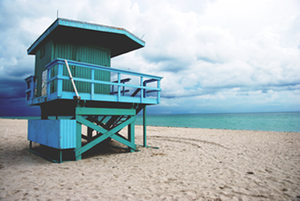 Spending Day on the Beach